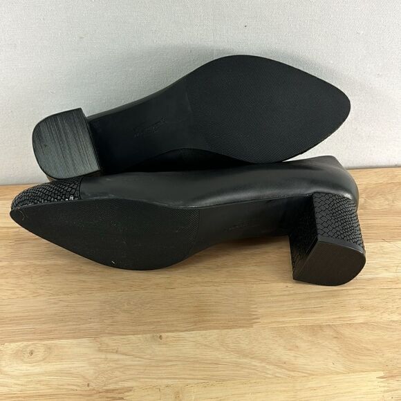 Trotter Kiki Pump- Black Snake Pattern- Size 10 Wide - NIB - Picture 8 of 10